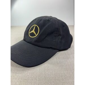 Mercedes Benz Logo Black Running Lightweight Adjustable Strap OSFA Hat